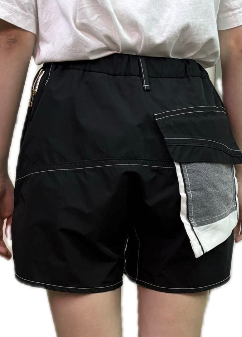 20SS ダブルファブリックショーツ