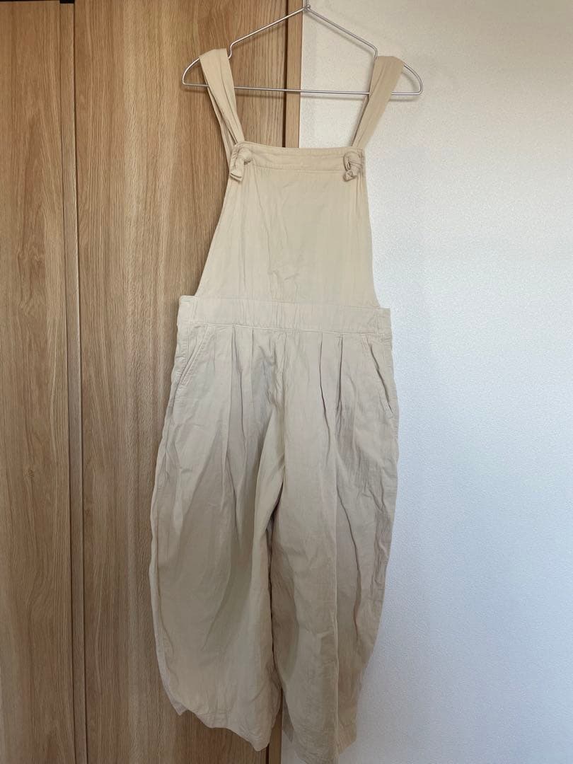 HARVESTY ハーベスティ 二重織りツイルコットンサーカスサロペット