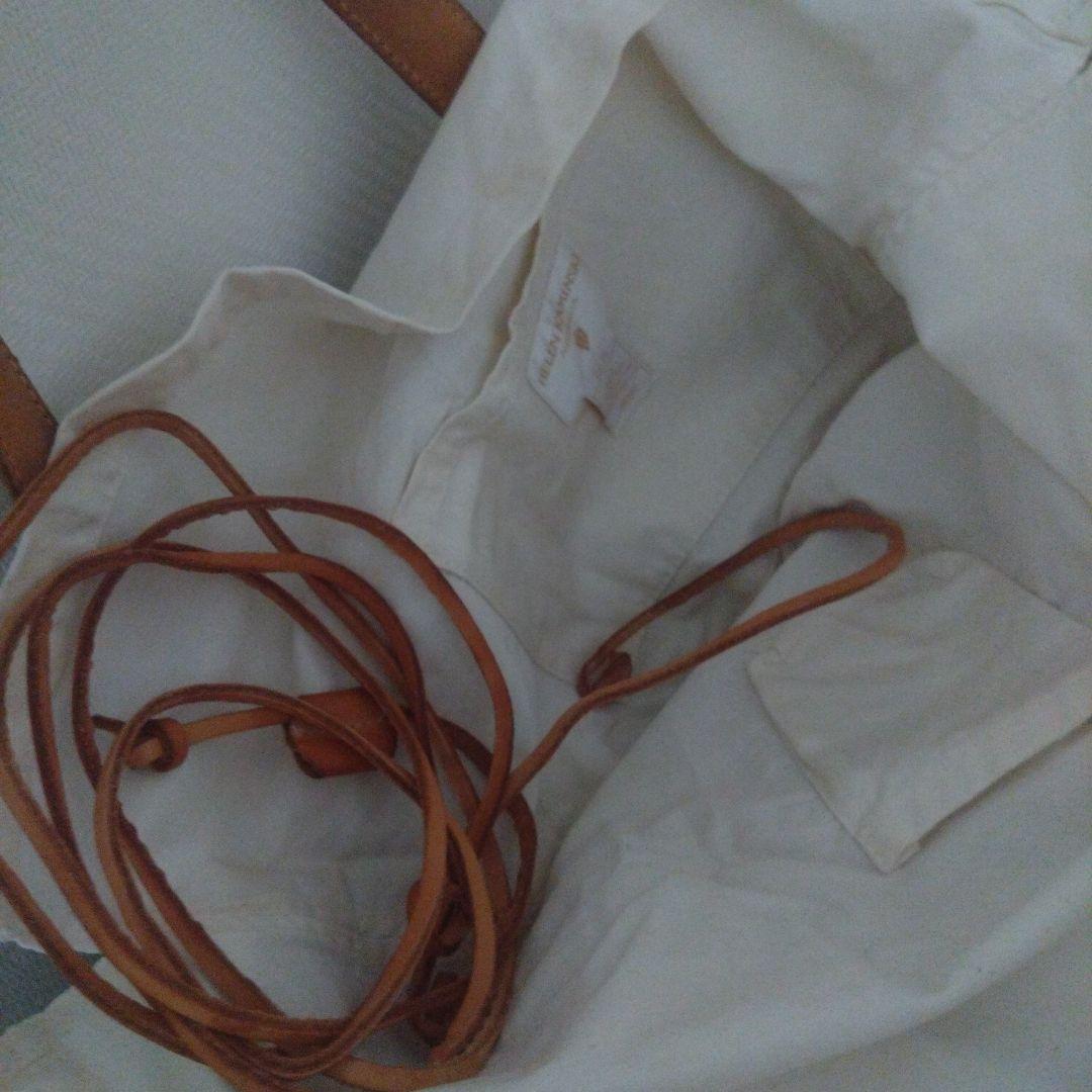 ヘレンカミンスキー　ストロー トートバッグ ベージュ