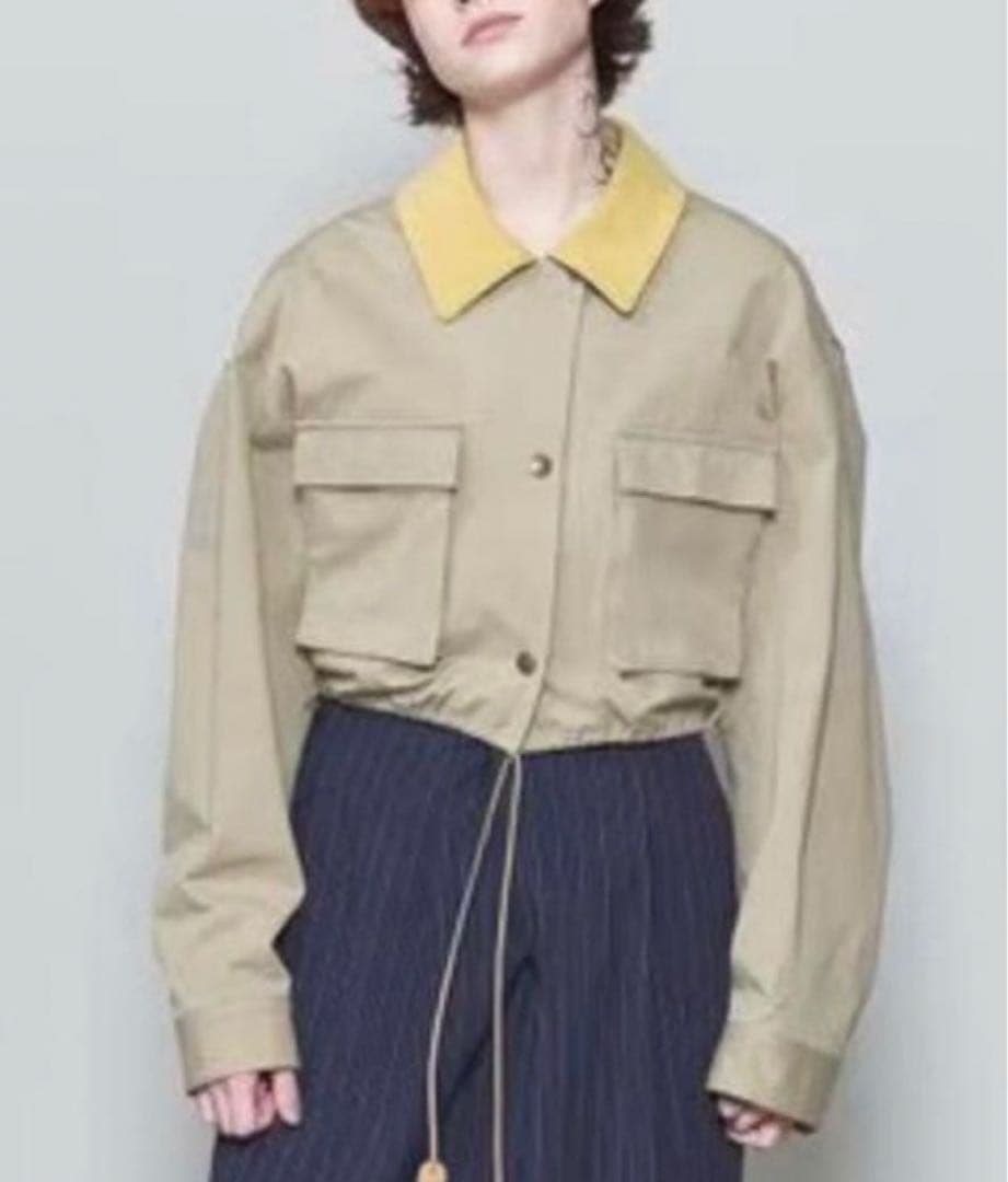 6 ROKU ロク　COTTON SHORT JACKET/ジャケット　トップス