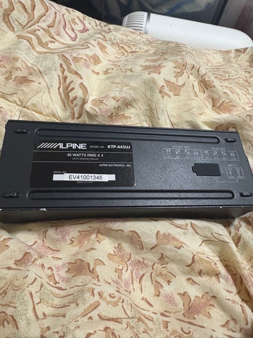 アルパインKTP-445UJ