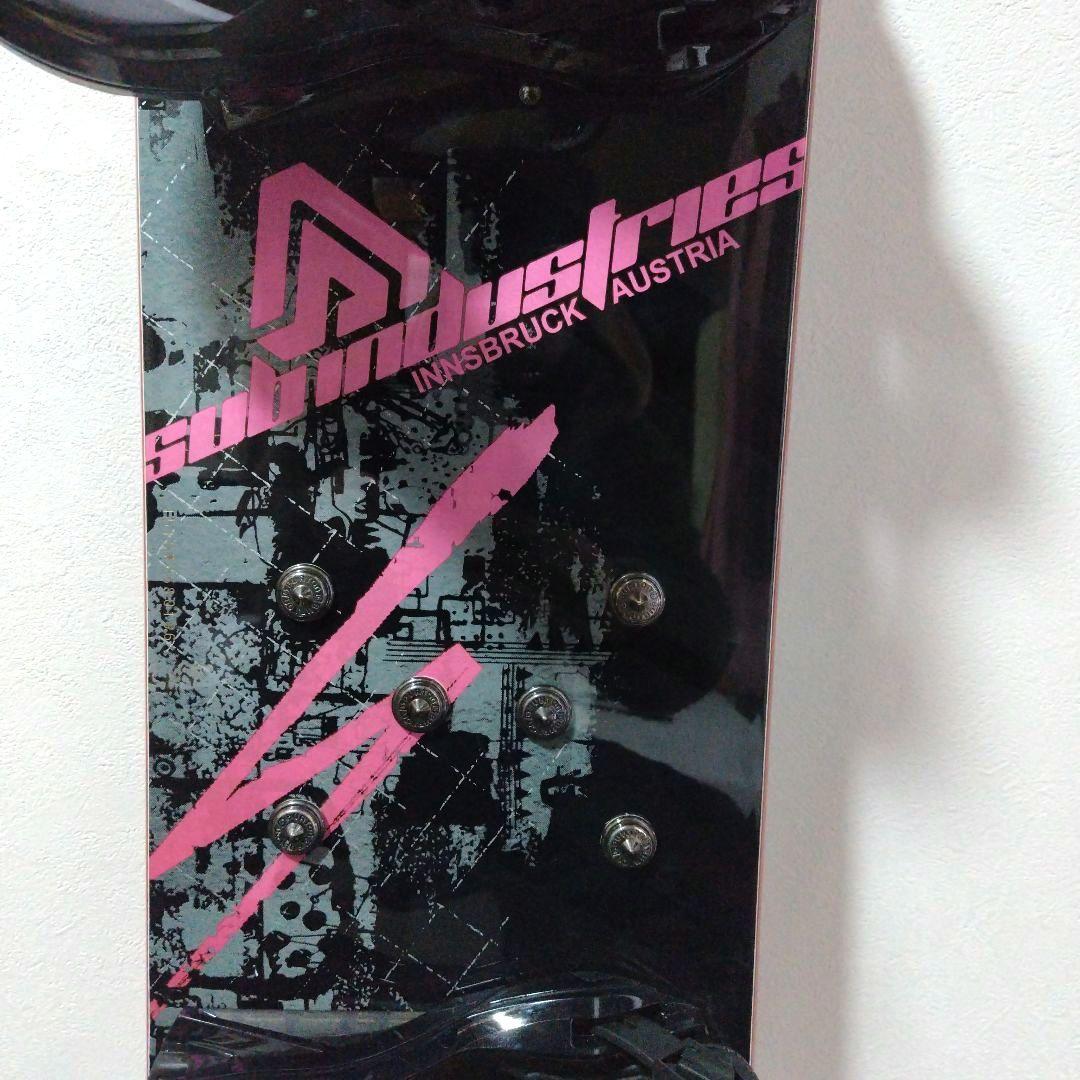 スノーボード板／ビンディング／ケース３点セット