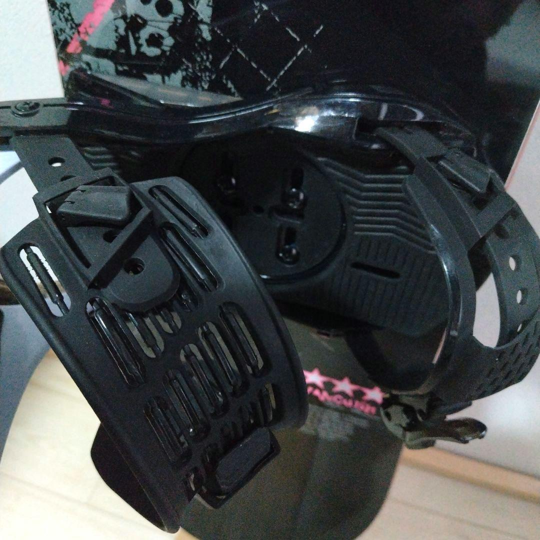 スノーボード板／ビンディング／ケース３点セット