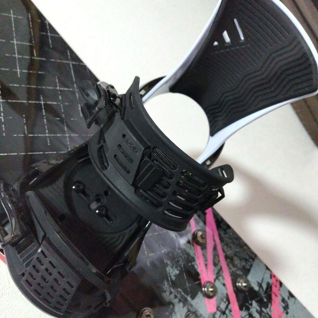 スノーボード板／ビンディング／ケース３点セット