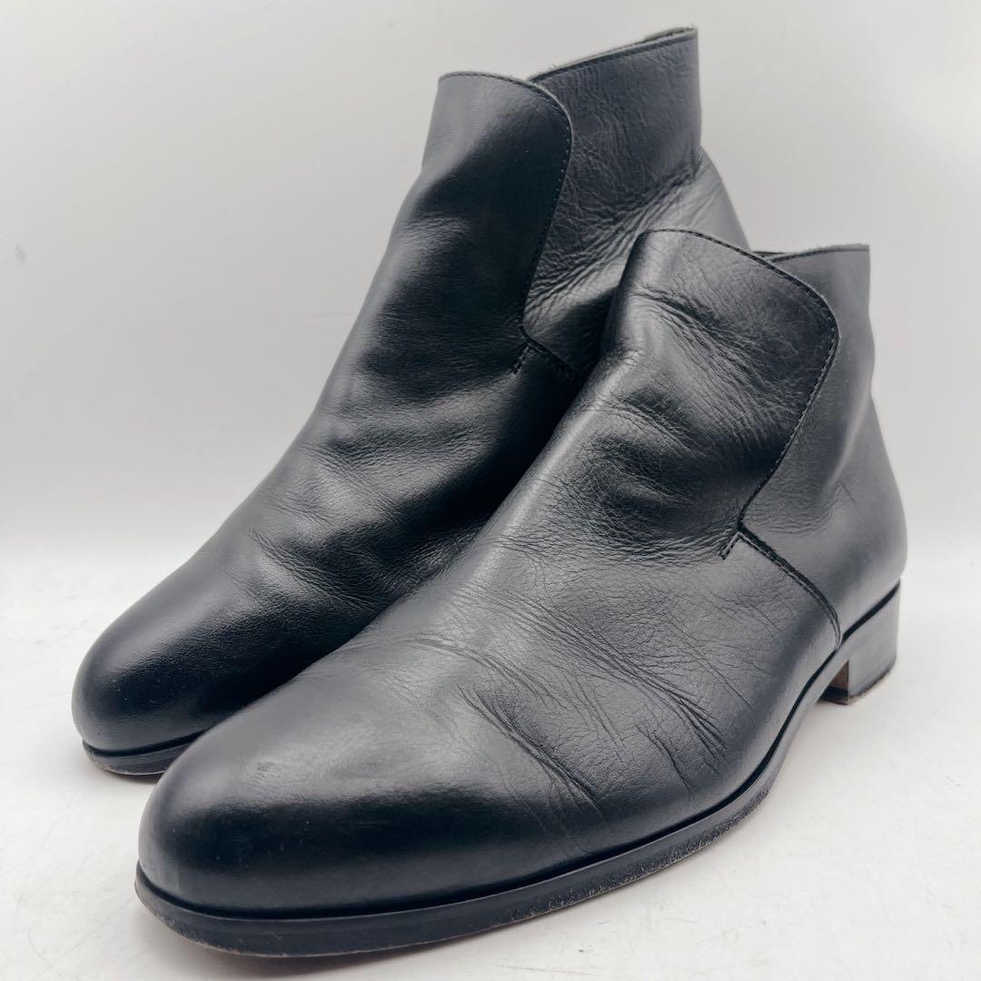 ビームス別注✨アルコレッタ パドローネ プレーントゥ サイドゴア ショートブーツ