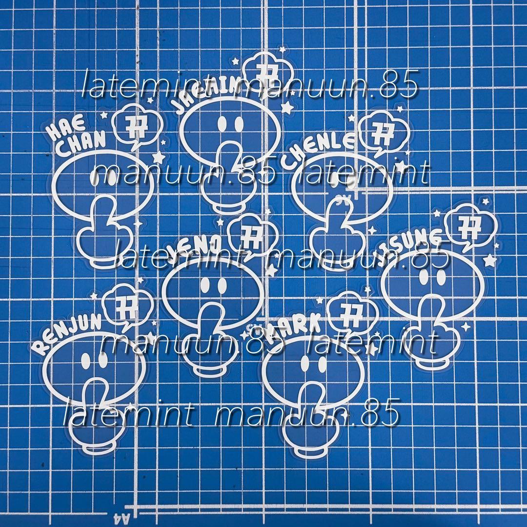 NCT NCTDREAM ペンライト　ステッカー　マーク　チソンくん