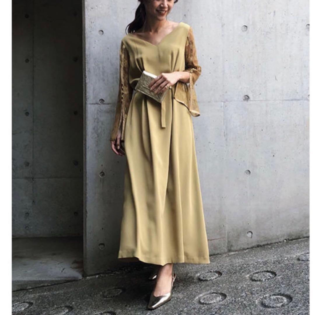 Ameri Vintage レースドレス