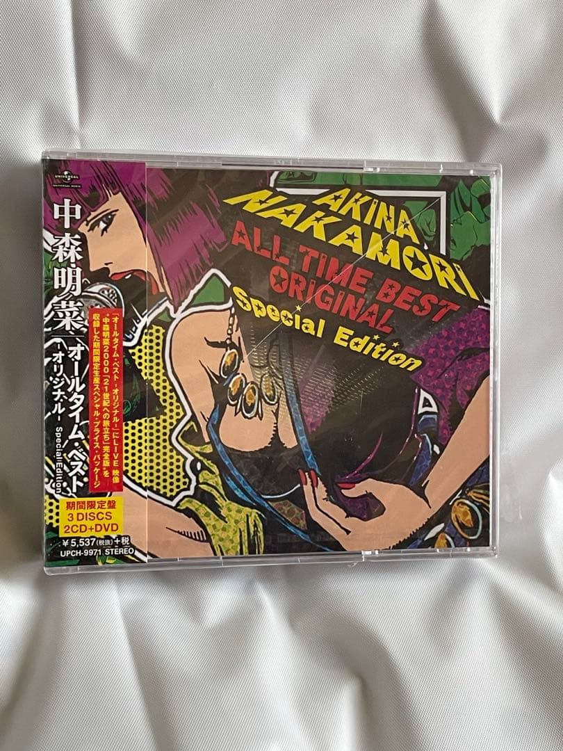 中森明菜/オールタイム・ベスト/初回限定盤/CD DVD