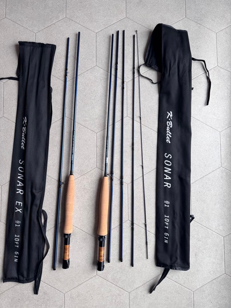 SONAR#1（10ft 6inch）＋SONAR EX 強化バットパーツセット