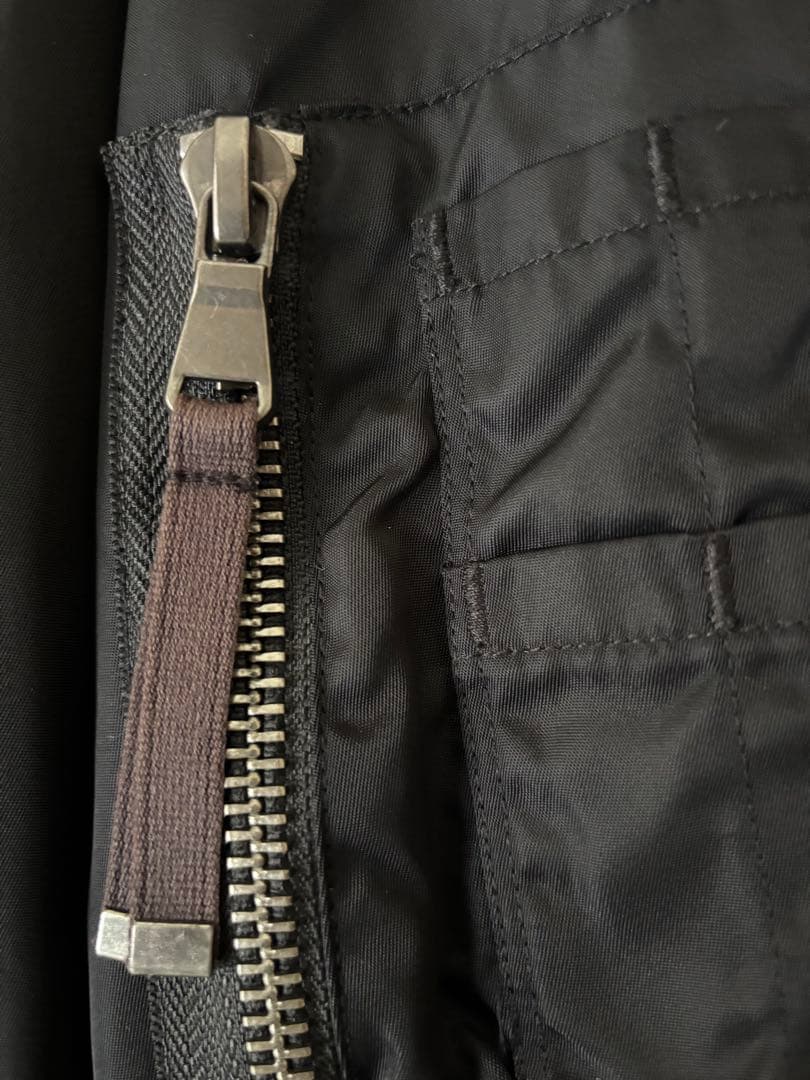 ディーゼル diesel Black gold MA-1 サイズ48 ブラック