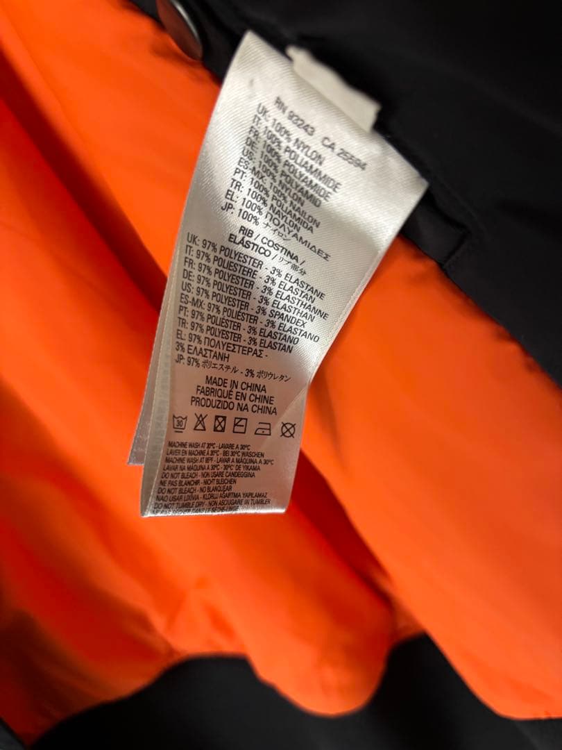 ディーゼル diesel Black gold MA-1 サイズ48 ブラック