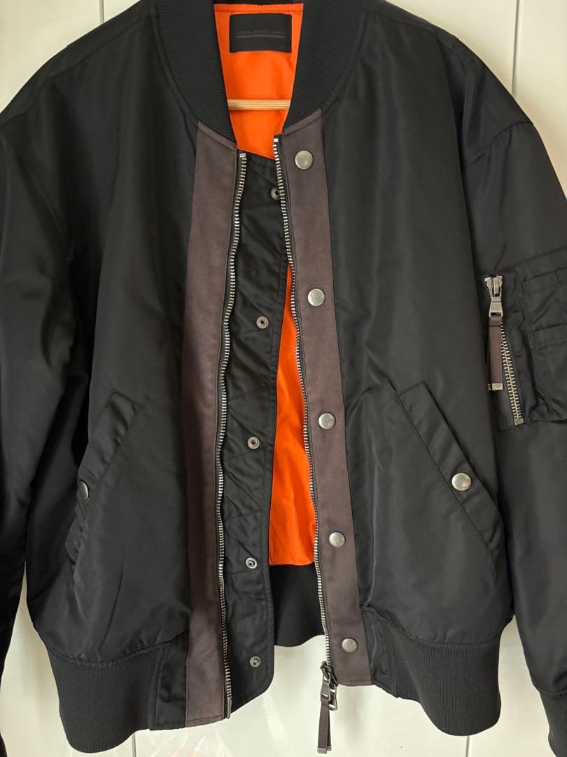 ディーゼル diesel Black gold MA-1 サイズ48 ブラック