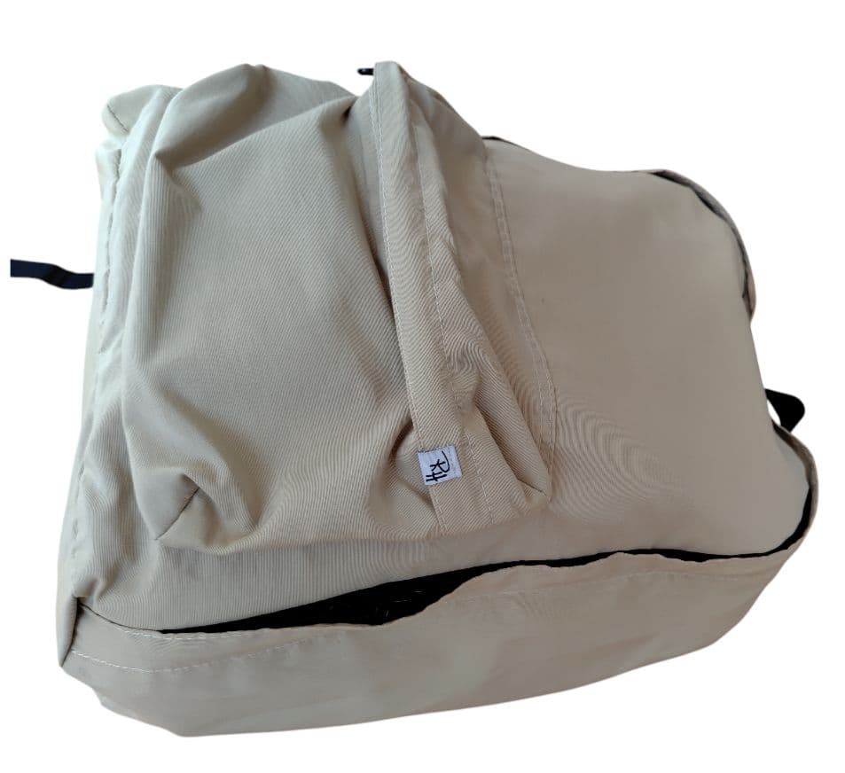 【フナコガ様】オリジナルバックパック　ナイロン　ベージュ　リュック