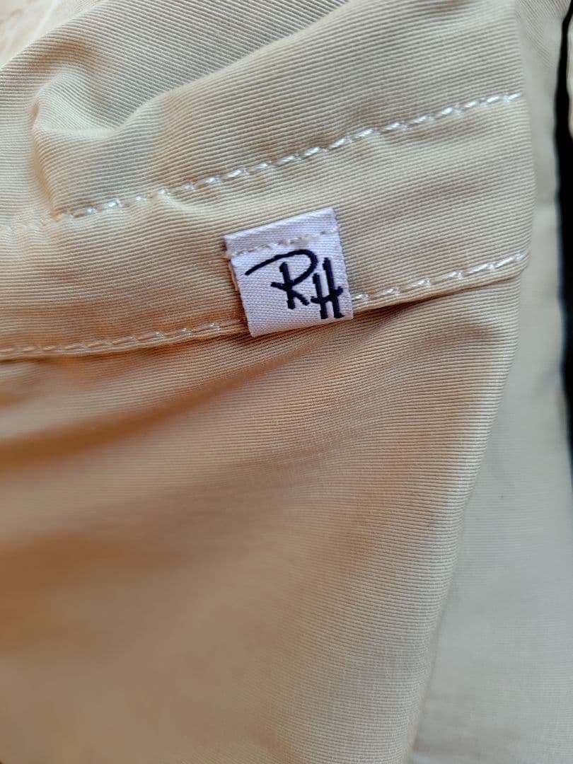 【フナコガ様】オリジナルバックパック　ナイロン　ベージュ　リュック