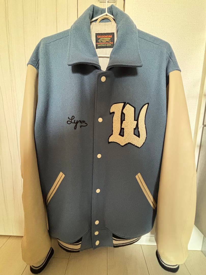 ❗️年末セール❗️スクーカム　SKOOKUM スタジャン 青色