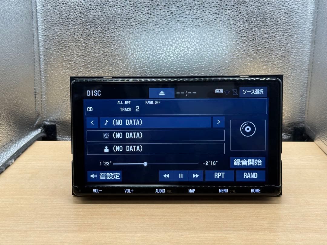 トヨタ 純正　メモリーナビNSZT-Y68T地図データ2022年チェックok