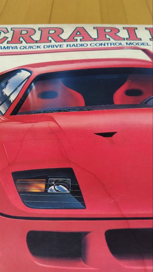 実働品 タミヤ FERRARI F40 1/10 クイックドライブ QD