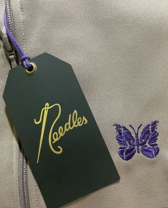 【最終価格】新品未使用 ニードルズ トラックジャケット Taupe Mサイズ