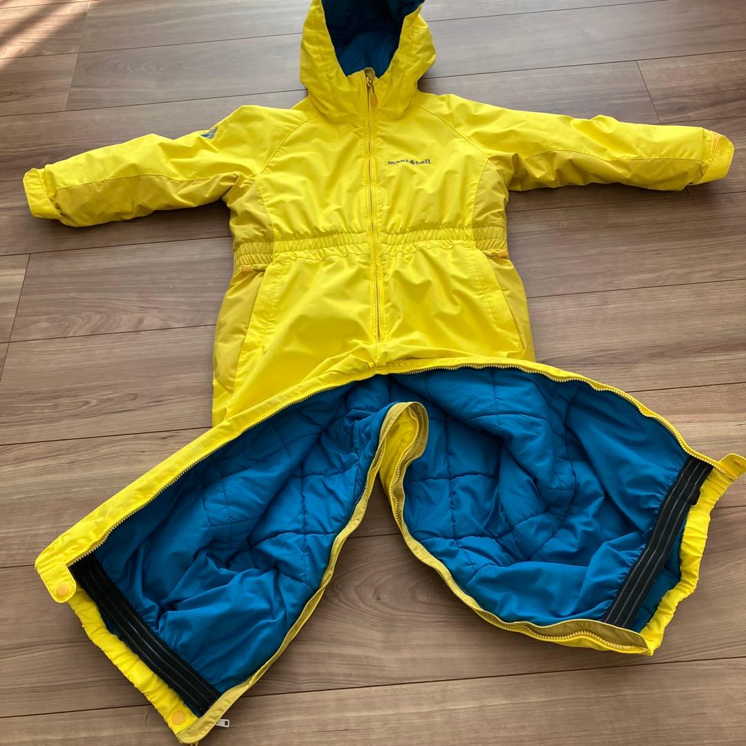 mont-bell子ども用スキーウェア110サイズ