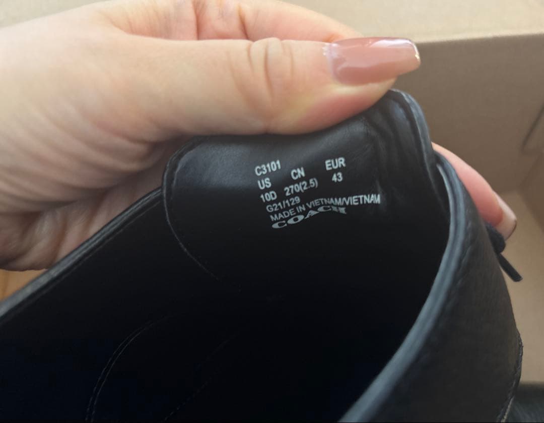 #Coach#ビジネスシューズ#メンズ#レザー#本革#美品