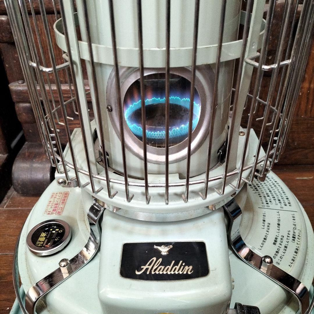 アラジン ストーブ メンテナンス済み。取説付き。