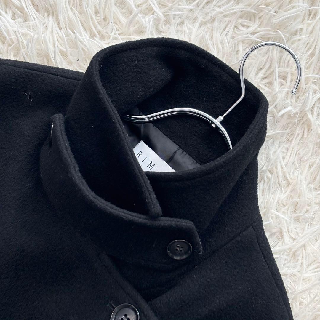 ✨美品✨ リムアーク 21AW カシミヤブレンドポンチョコート スタンドカラー