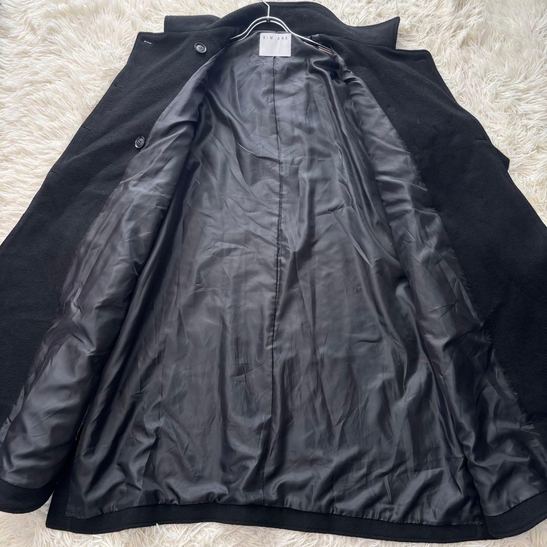 ✨美品✨ リムアーク 21AW カシミヤブレンドポンチョコート スタンドカラー