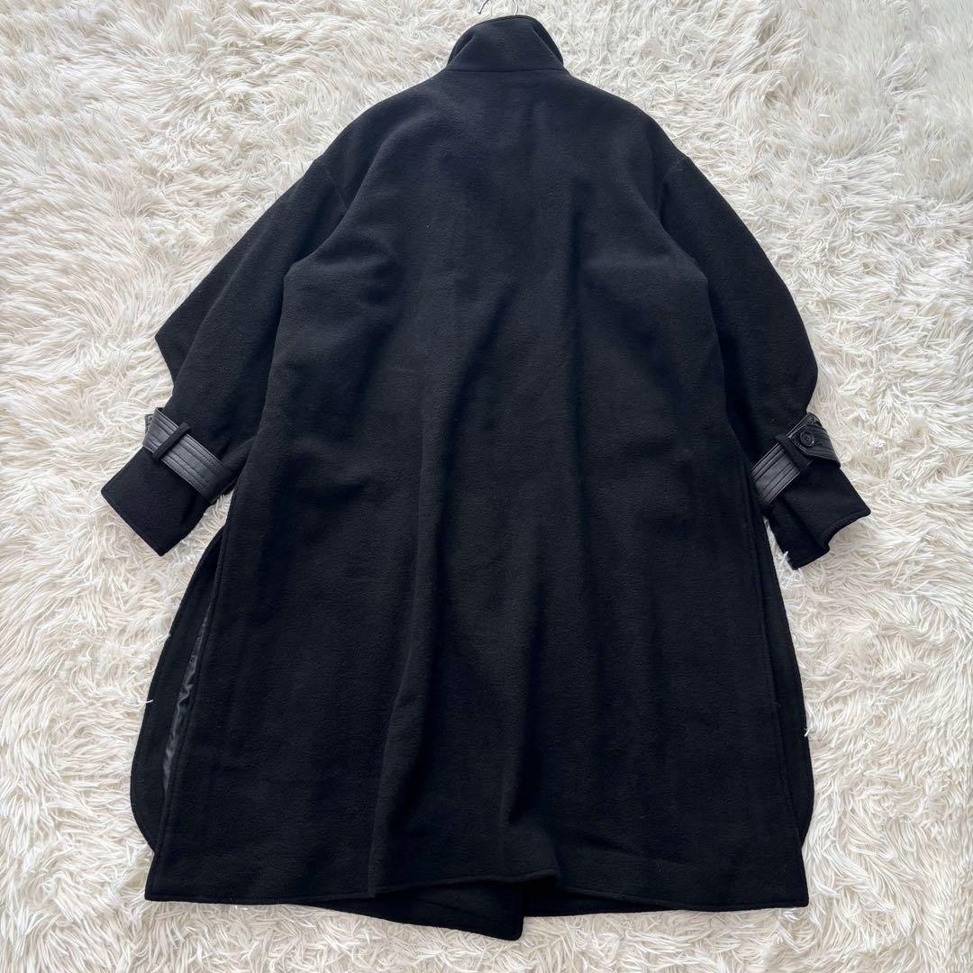 ✨美品✨ リムアーク 21AW カシミヤブレンドポンチョコート スタンドカラー