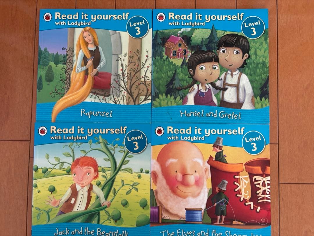 昔話レベル別英語絵本　18冊　レディーバード