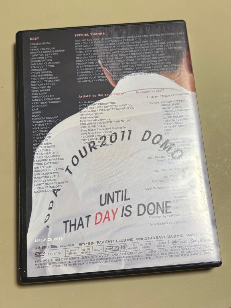 ア*1様 【稀少品】小田和正　ライフサイズ　2011 LIFE-SIZE