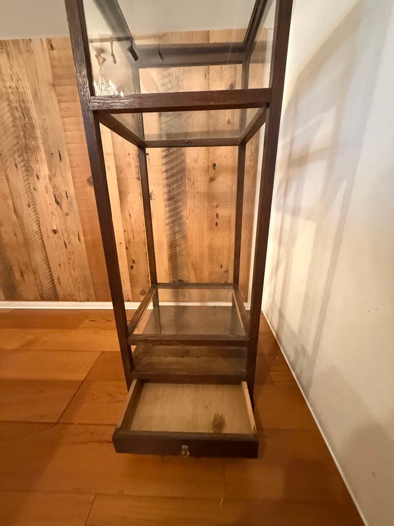 ※早い者勝ち最終価格※【展示品】アンティーク 木製ガラスケース