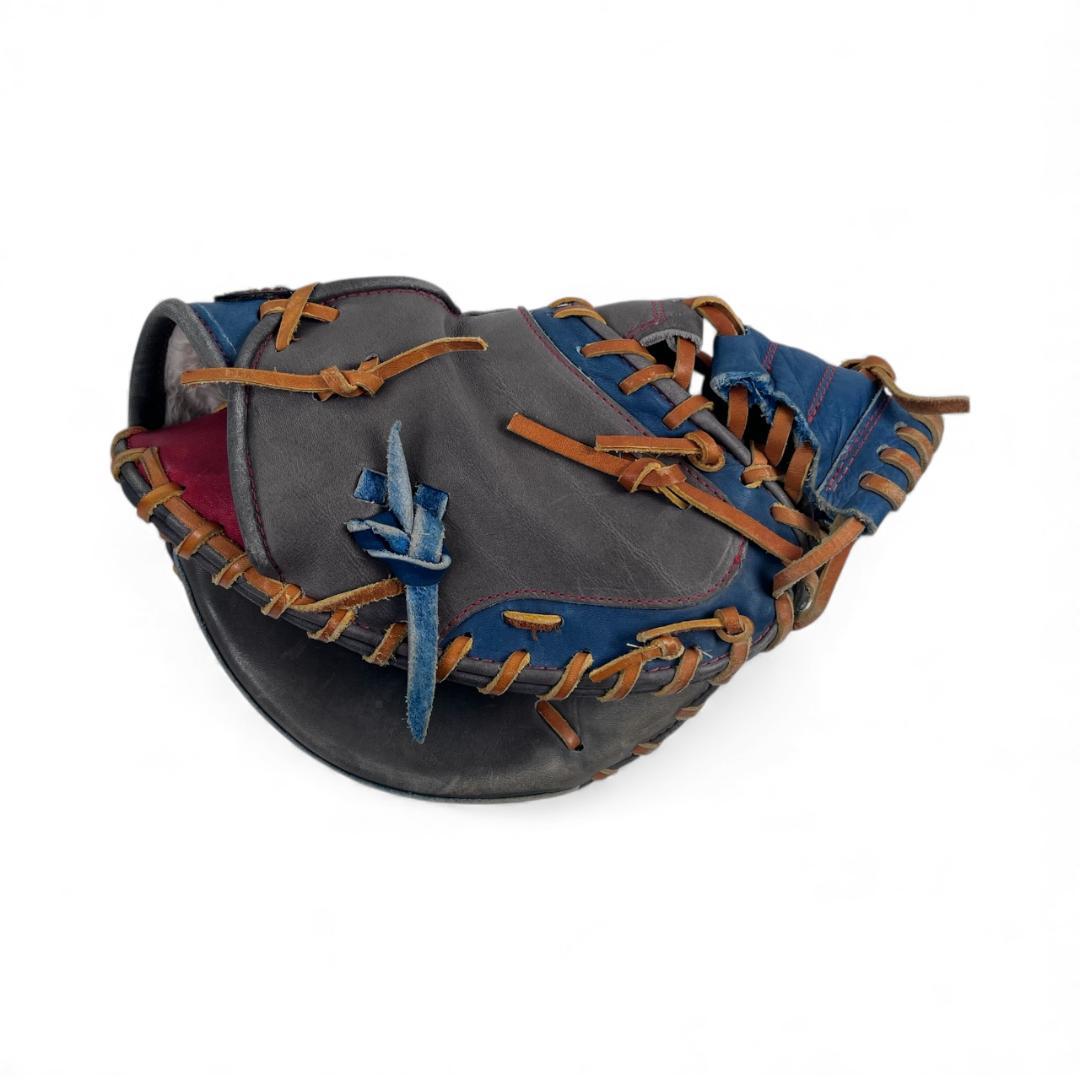 玉澤 TAMAZAWA 純日本製 キャッチャーミット（軟式用） 完全手作 刺繍入