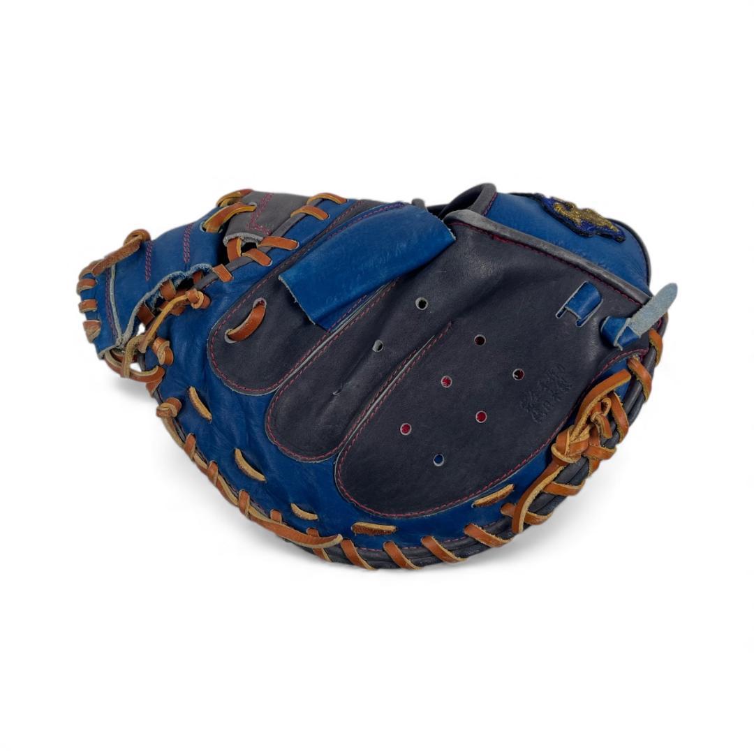 玉澤 TAMAZAWA 純日本製 キャッチャーミット（軟式用） 完全手作 刺繍入
