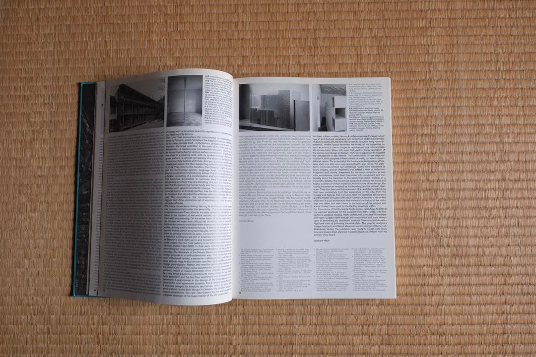 ①HERZOG&DEMEURON 1978-1988 ヘルツォーク・ド・ムーロン