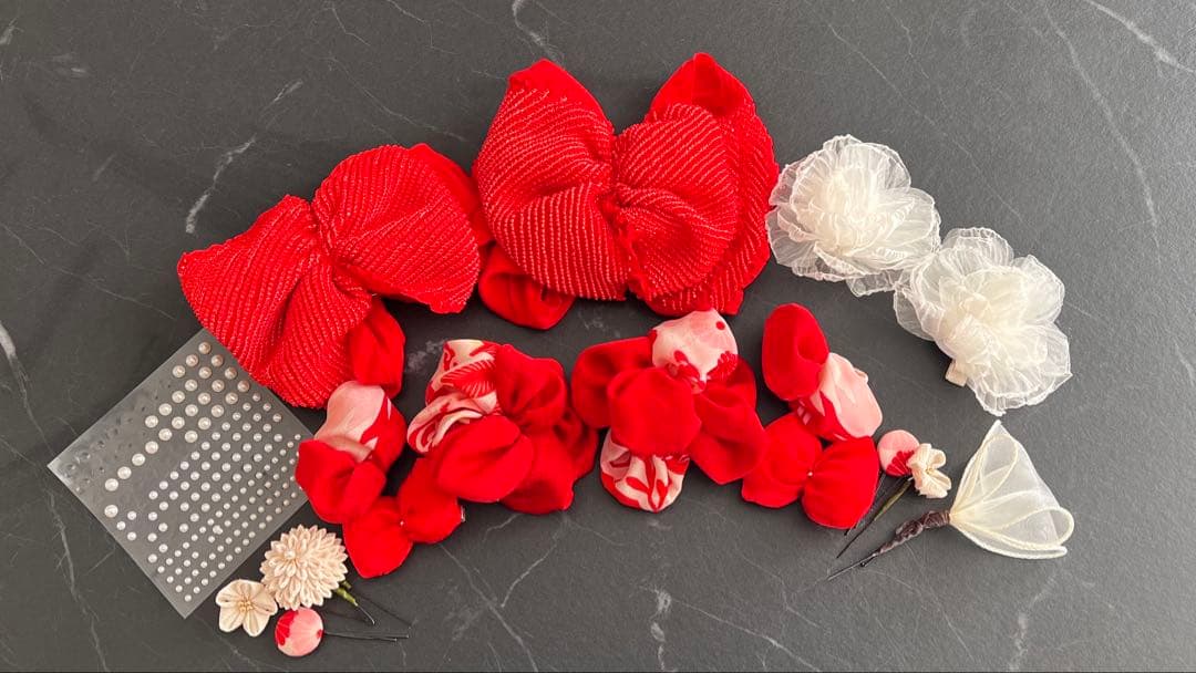 七五三 ヘッドドレス 和装 髪飾り リボン 着物髪飾り