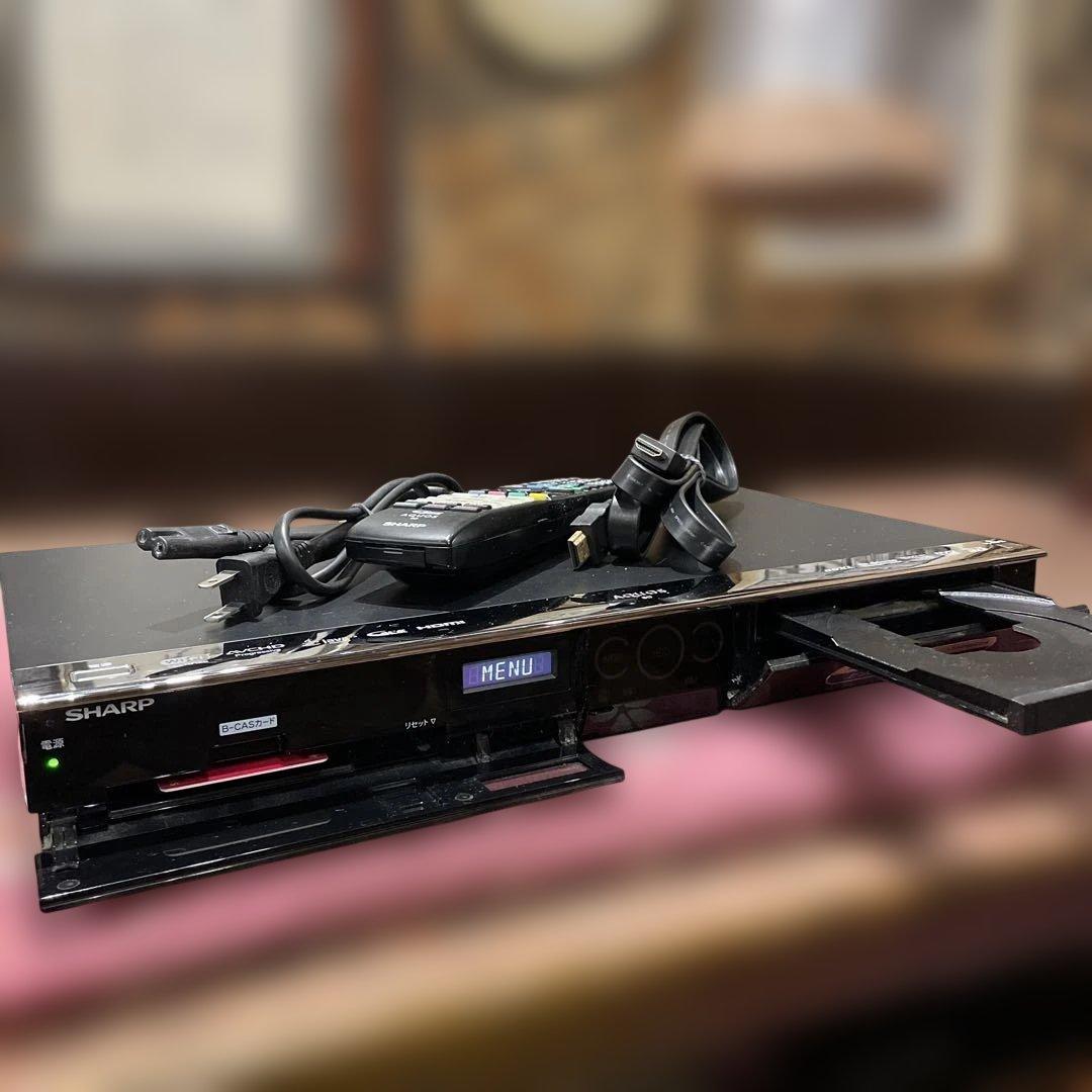SHARP BD-W1300 12倍録 1TB 純正リモ等付　フル装備 完動品！
