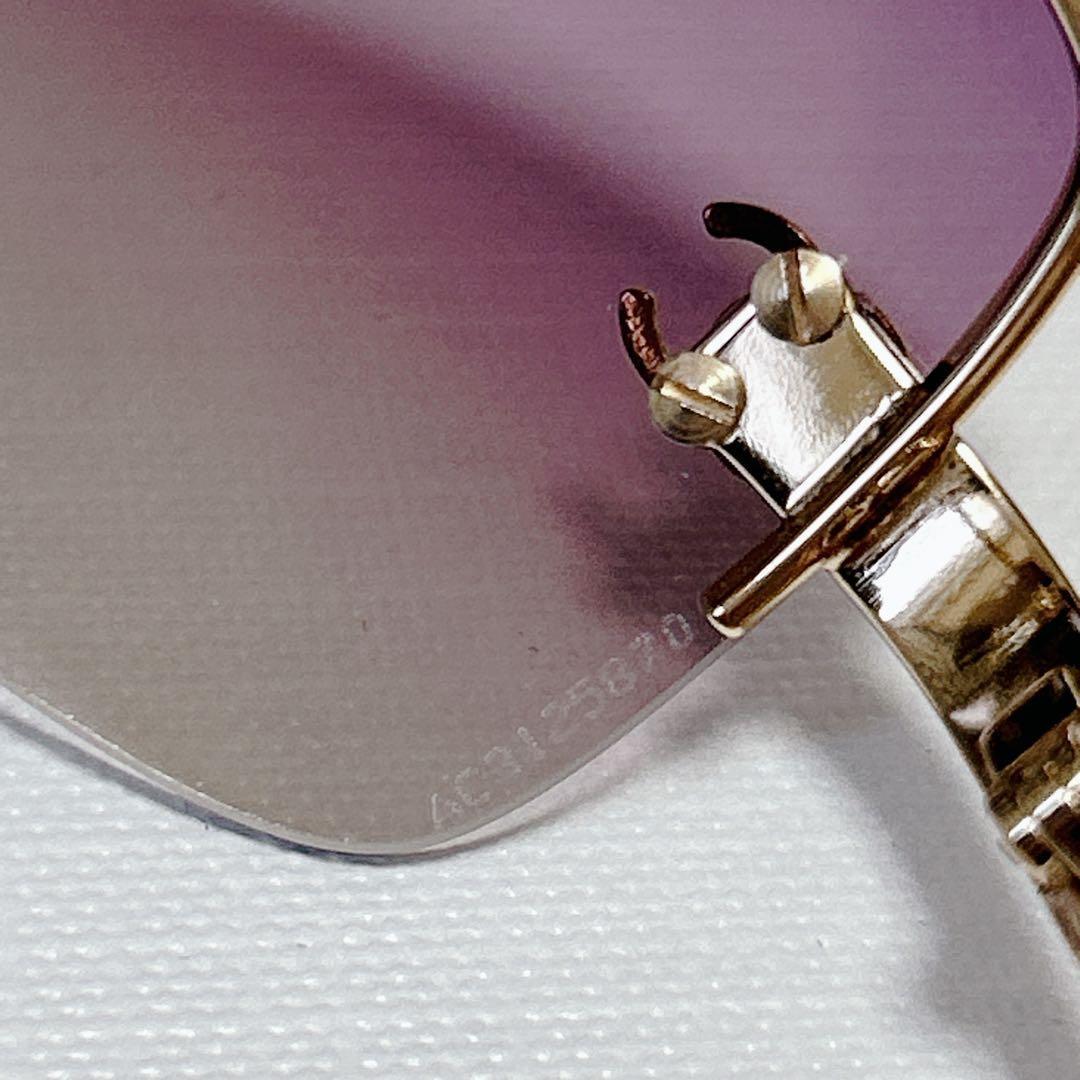 ✨希少✨CHANEL シャネル ココマーク サングラス アイウェア ハーフリム