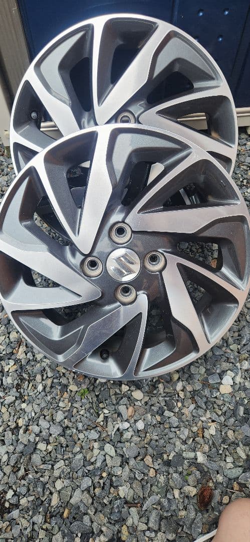 即売り。スズキ 美品15インチ ホイール 5スポーク