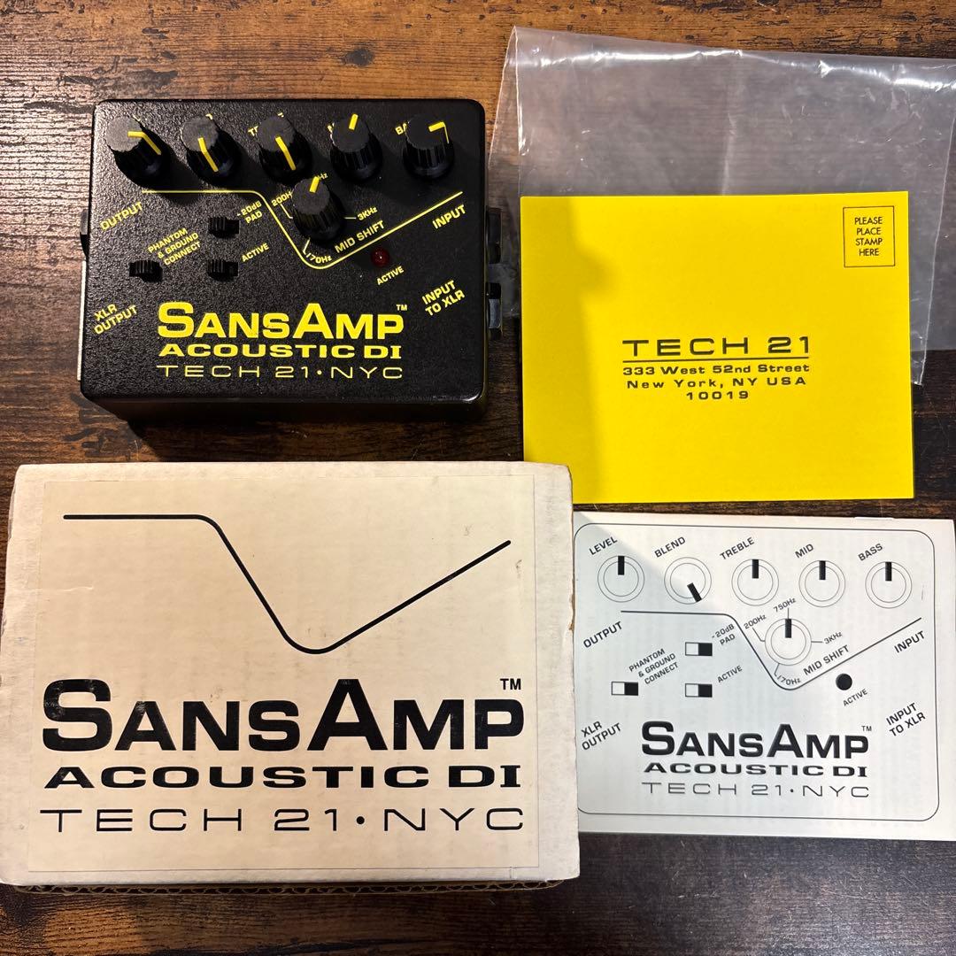 ベース SansAmp ACOUSTIC DI
