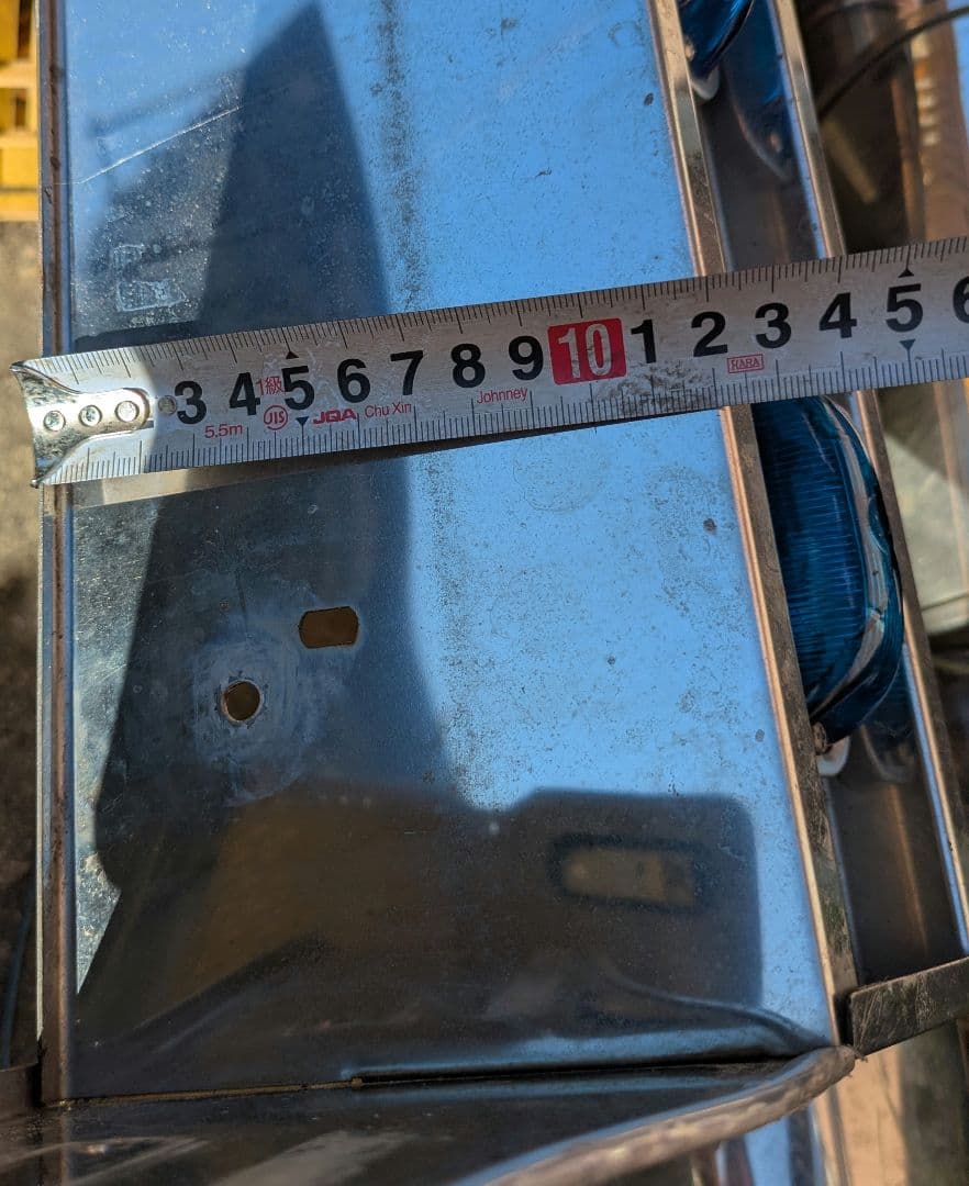 トラック 行灯用？ バイザー角青マーカー