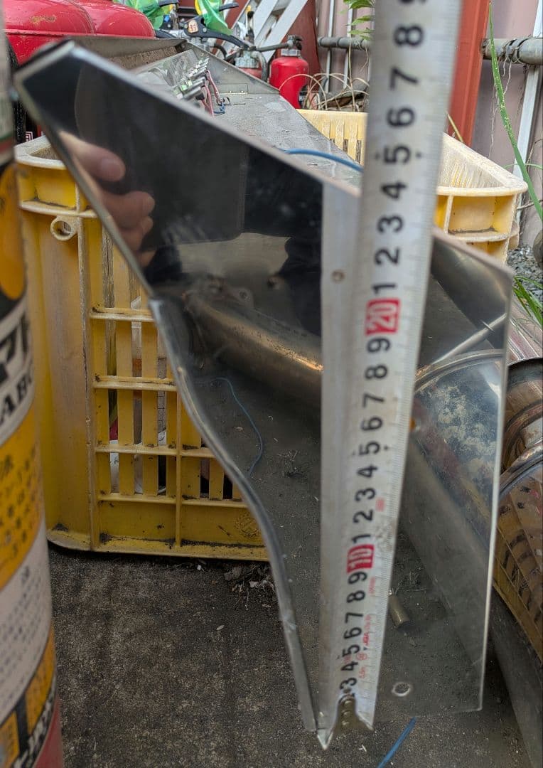 トラック 行灯用？ バイザー角青マーカー