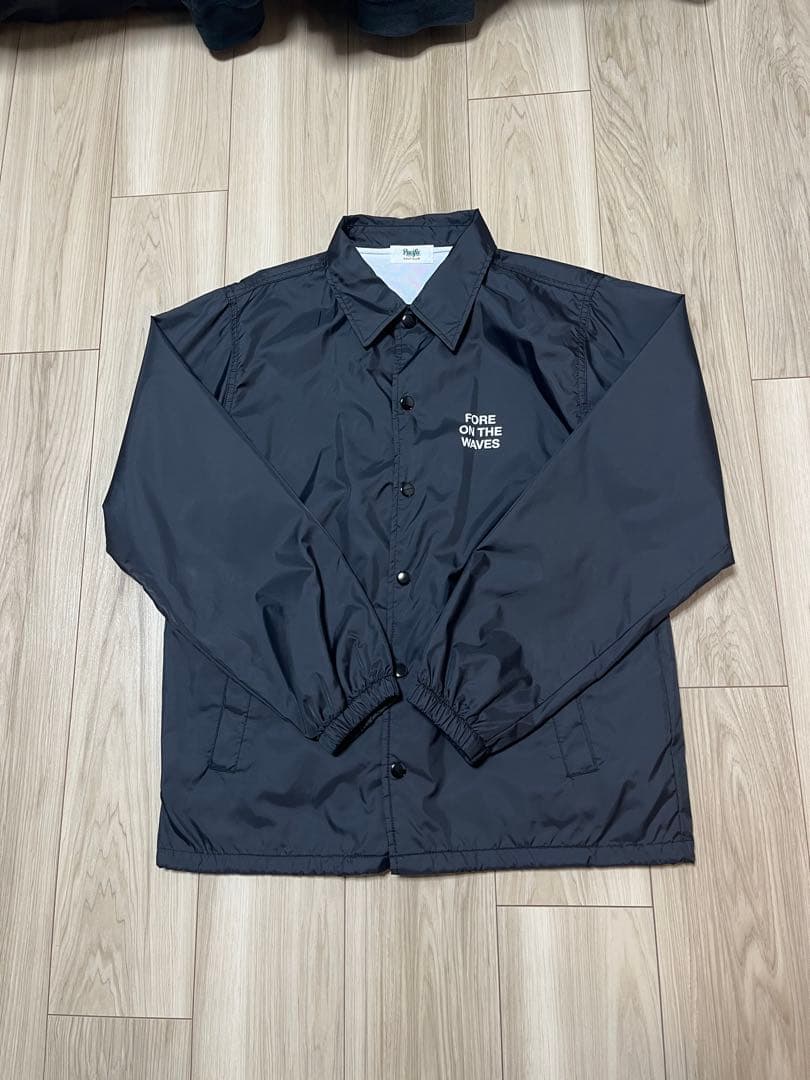 パシフィックゴルフクラブ　コーチジャケット　ブラック　サイズS