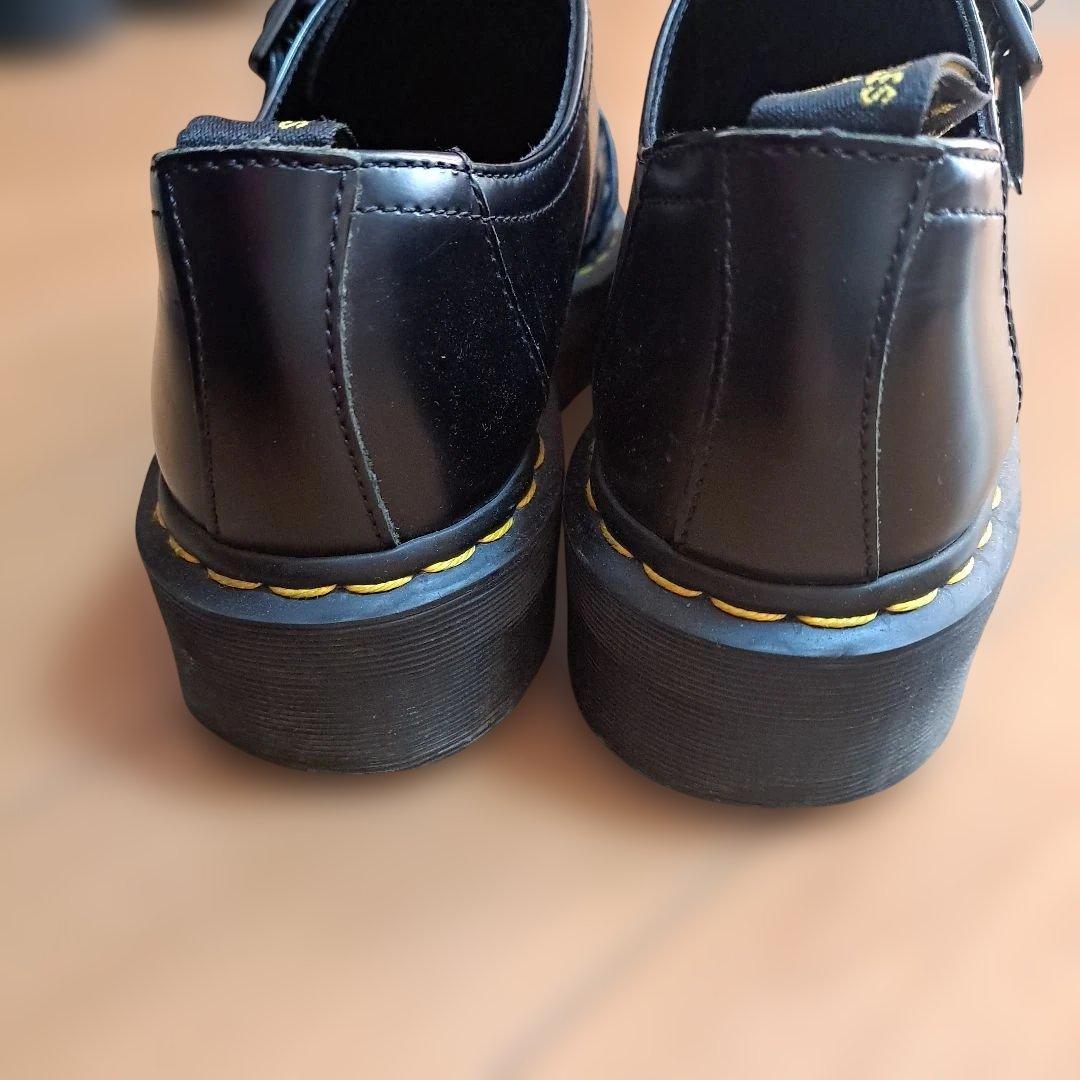 Dr.Martens レザー 厚底革靴 バックル付き 28㎝