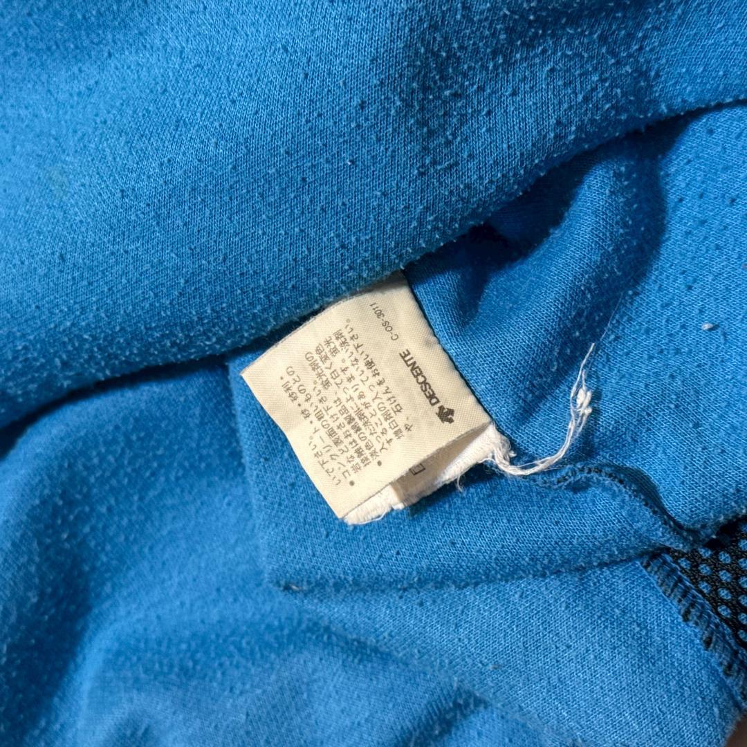 珍品 90s デサント製 adidas メッシュ ロンT DM1466