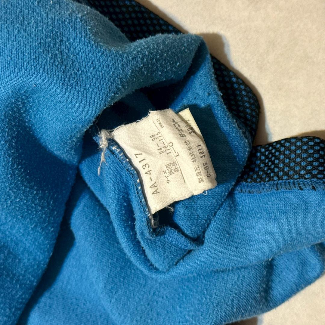 珍品 90s デサント製 adidas メッシュ ロンT DM1466