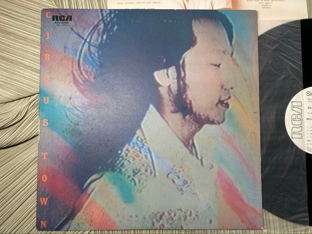 山下達郎サーカスタウン名盤1ST希少見本盤白ラベルMAT111YJ/111YJ
