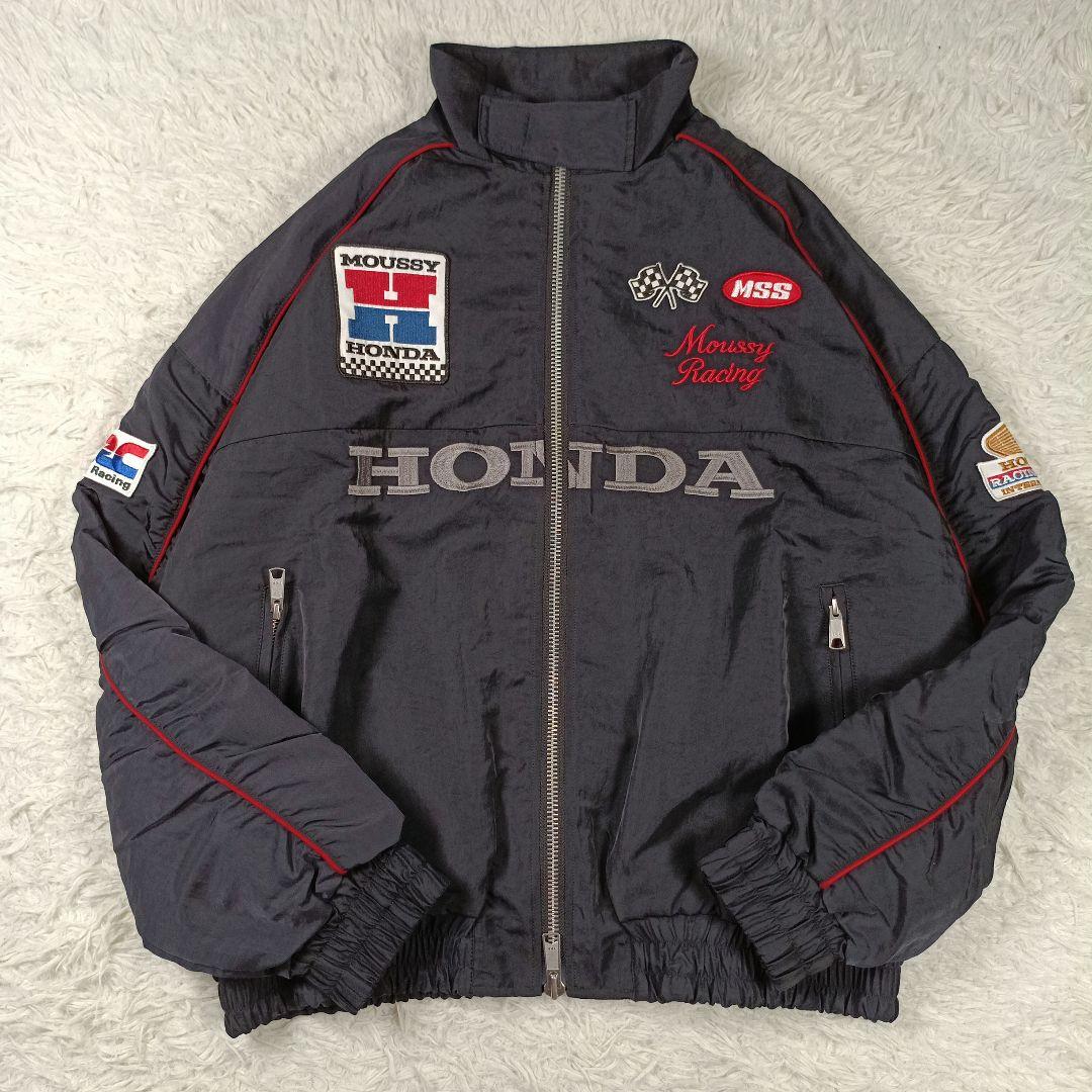 2024美品✨moussy✖️HONDA HRC レーシングジャケット　ワッペン