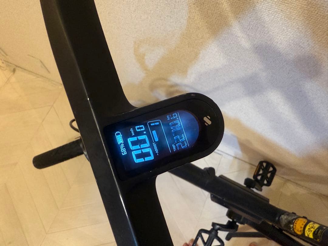 折りたたみ電動アシスト自転車HONBIKE 黒