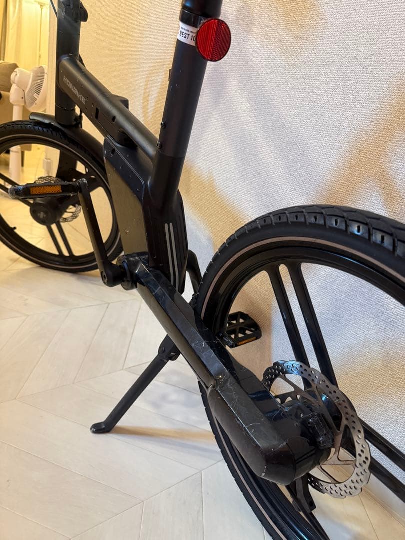折りたたみ電動アシスト自転車HONBIKE 黒