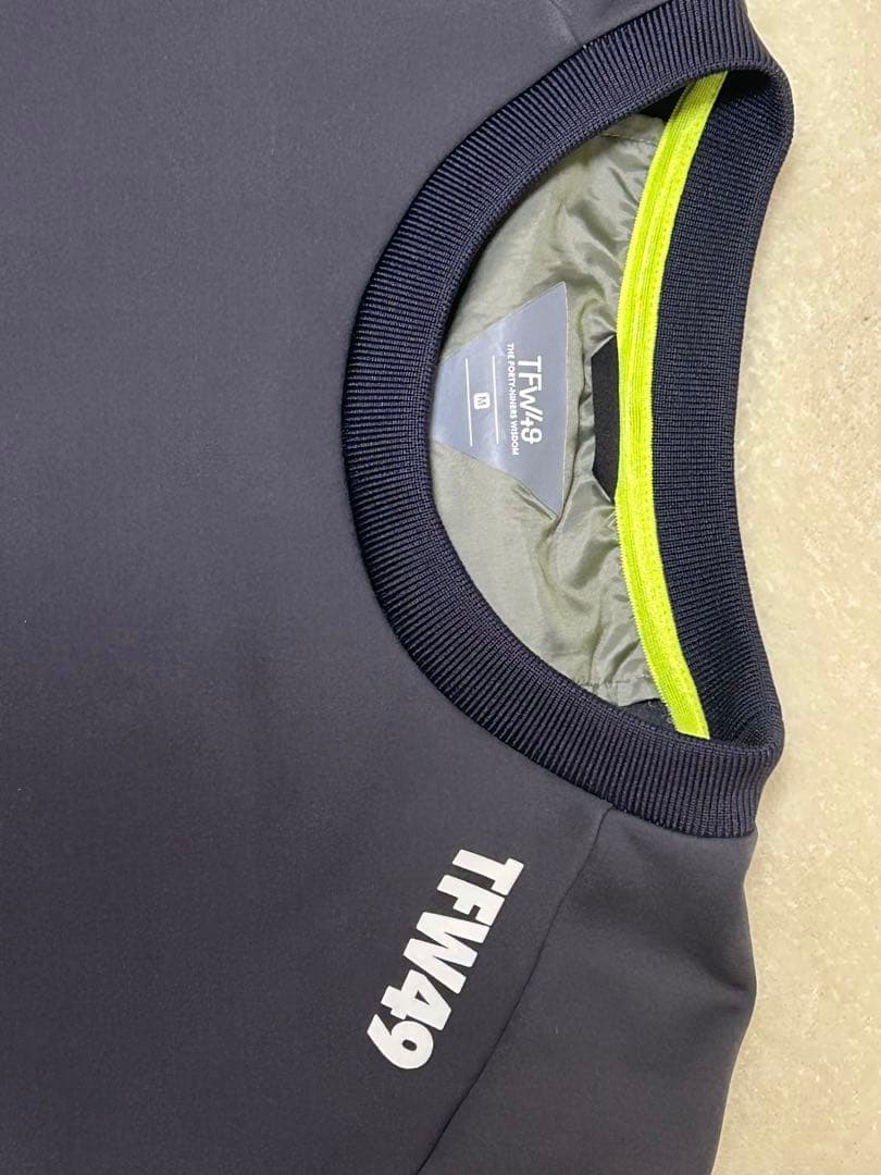 TFW49 ネイビー グレー トレーナー Mサイズ